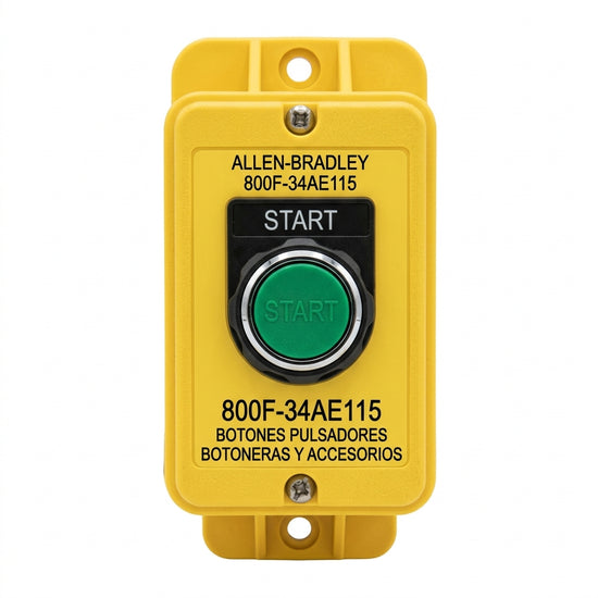 ALLEN-BRADLEY 800F-34AE115 BOTONES PULSADORES BOTONERAS Y ACCESORIOS
