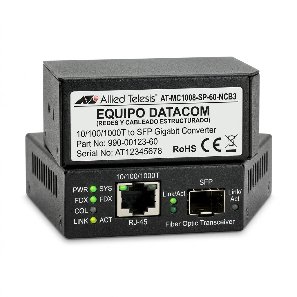 ALLIED-TELESYN AT-MC1008-SP-60-NCB3 EQUIPO DATACOM (REDES Y CABLEADO ESTRUCTURADO)