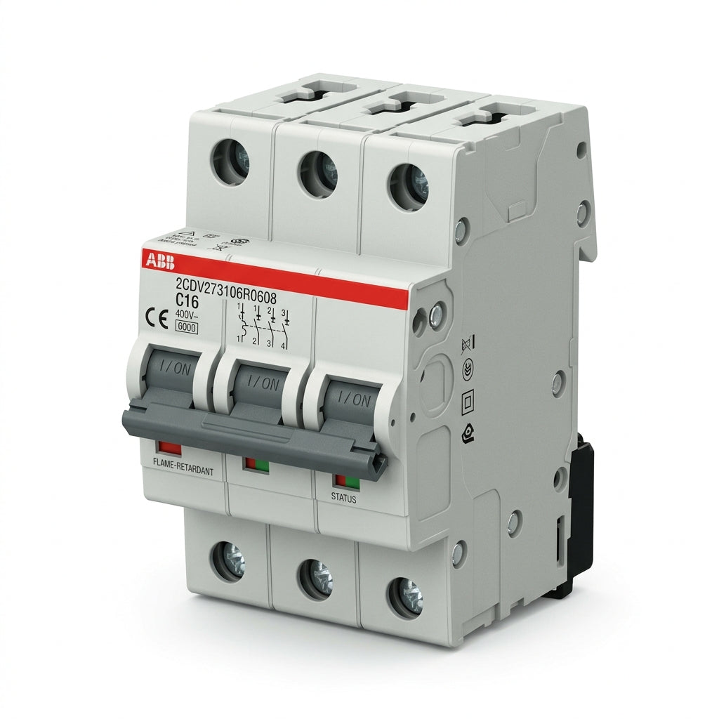 ABB 2CDV273106R0608 INTERRUPTORES TERMOMAGNETICOS MINIATURA RIEL DIN
