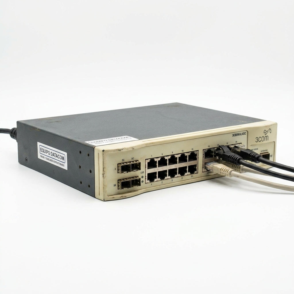 3COM 3CB9NAL4SC EQUIPO DATACOM (REDES Y CABLEADO ESTRUCTURADO)