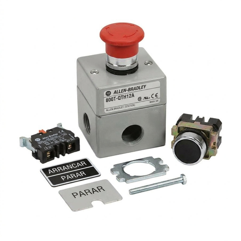 ALLEN-BRADLEY 800T-QTH12A BOTONES PULSADORES BOTONERAS Y ACCESORIOS