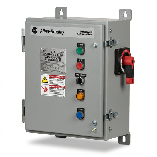 ALLEN-BRADLEY 512-BJB-A2E-3-4R-24R ARRANCADORES A TENSION PLENA