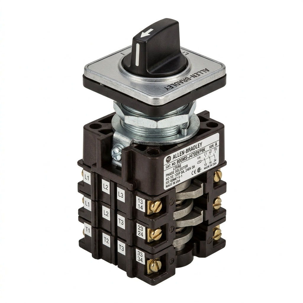 ALLEN-BRADLEY 800MS-J4702KP9K SELECTORES Y CONMUTADORES DE FASE - LEVAS