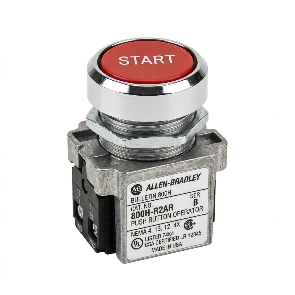 ALLEN-BRADLEY 800H-R2AR BOTONES PULSADORES BOTONERAS Y ACCESORIOS