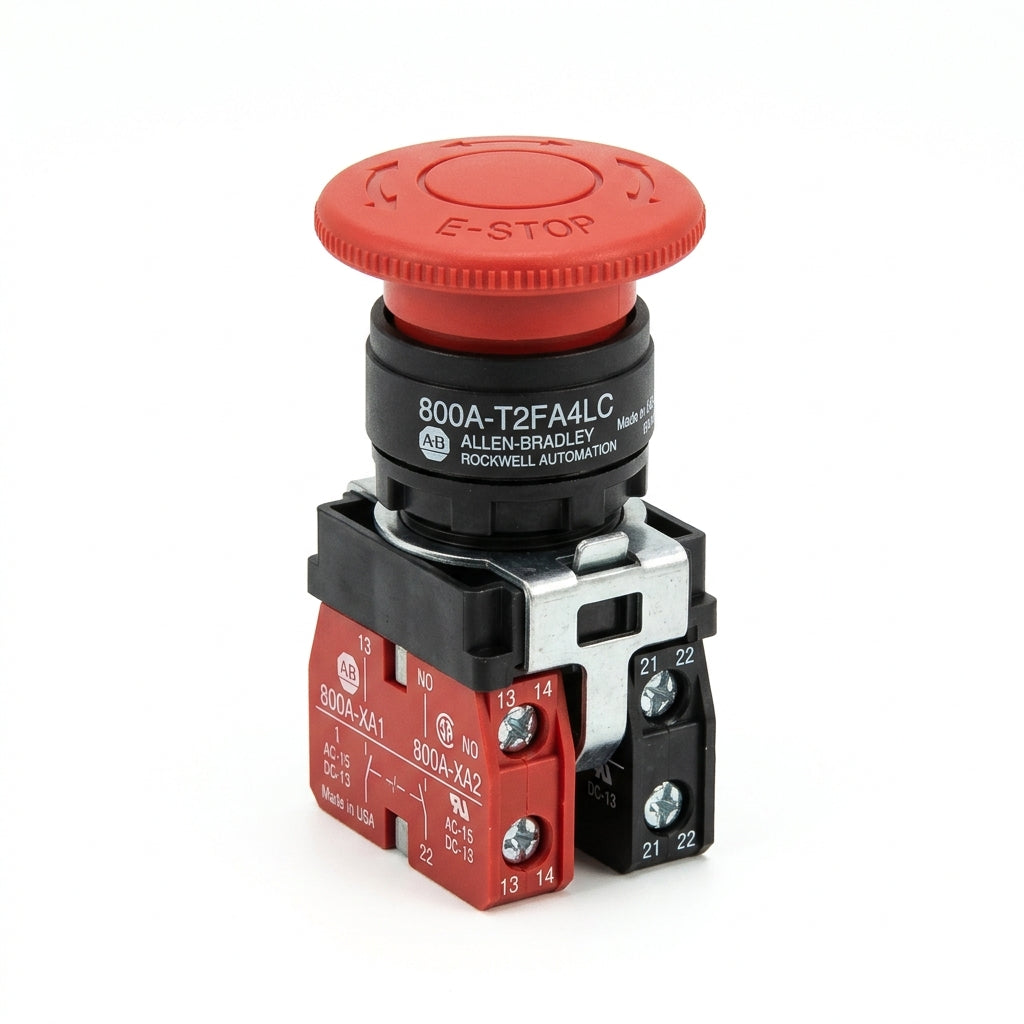ALLEN-BRADLEY 800A-T2FA4LC BOTONES PULSADORES BOTONERAS Y ACCESORIOS