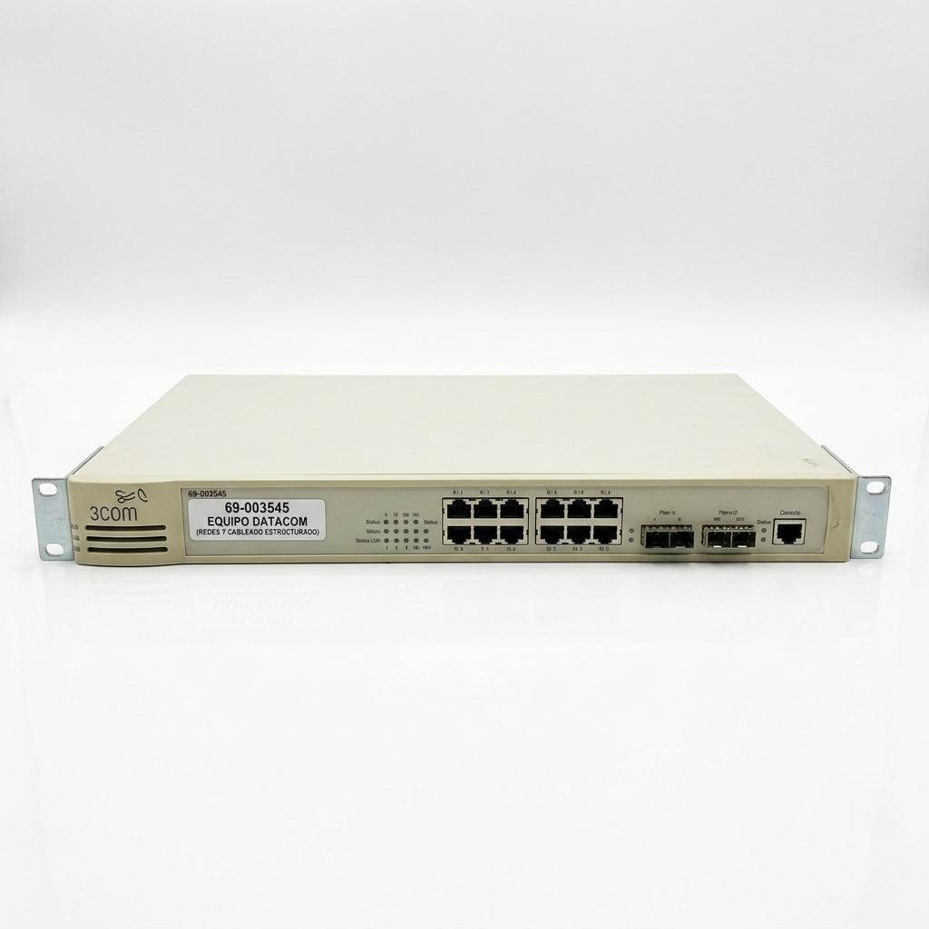 3COM 69-003545 EQUIPO DATACOM (REDES Y CABLEADO ESTRUCTURADO)