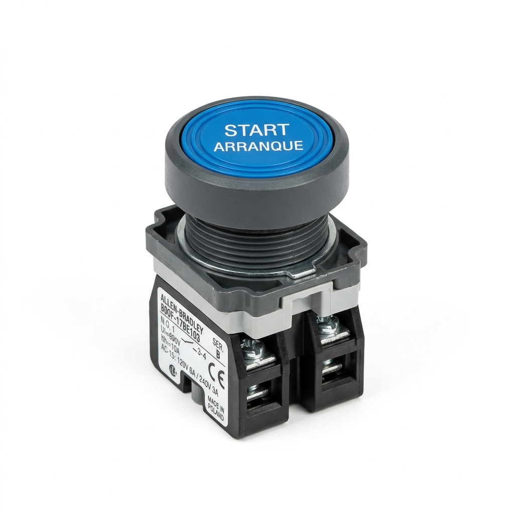 ALLEN-BRADLEY 800F-17BE103 BOTONES PULSADORES BOTONERAS Y ACCESORIOS