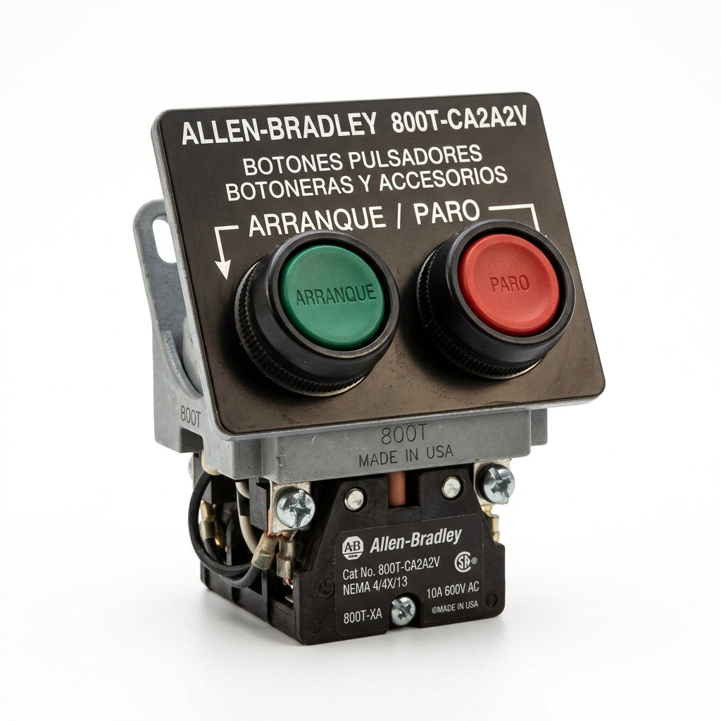 ALLEN-BRADLEY 800T-CA2A2V BOTONES PULSADORES BOTONERAS Y ACCESORIOS