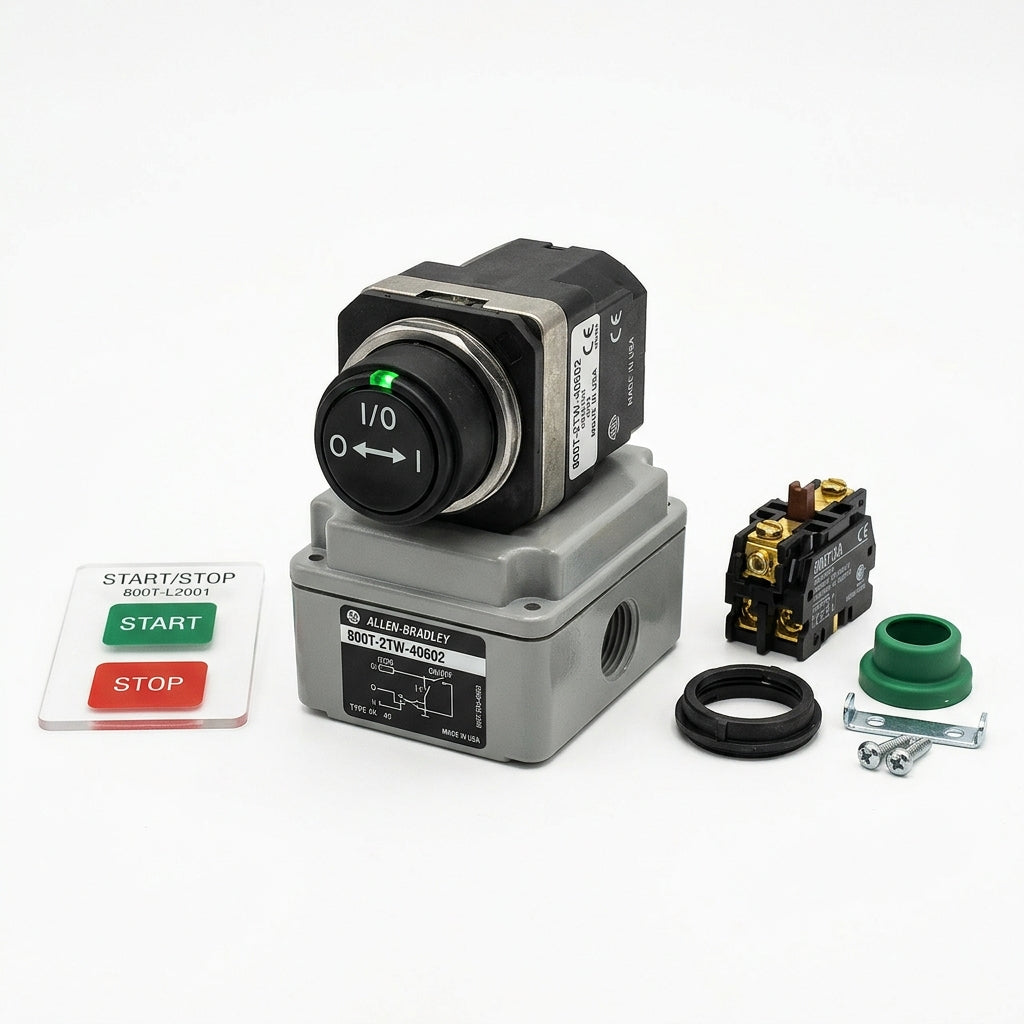 ALLEN-BRADLEY 800T-2TW-40602 BOTONES PULSADORES BOTONERAS Y ACCESORIOS