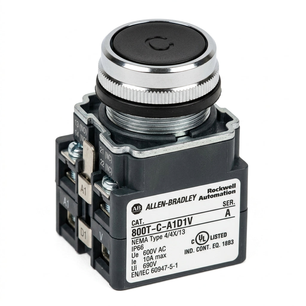 ALLEN-BRADLEY 800T-C-A1D1V BOTONES PULSADORES BOTONERAS Y ACCESORIOS