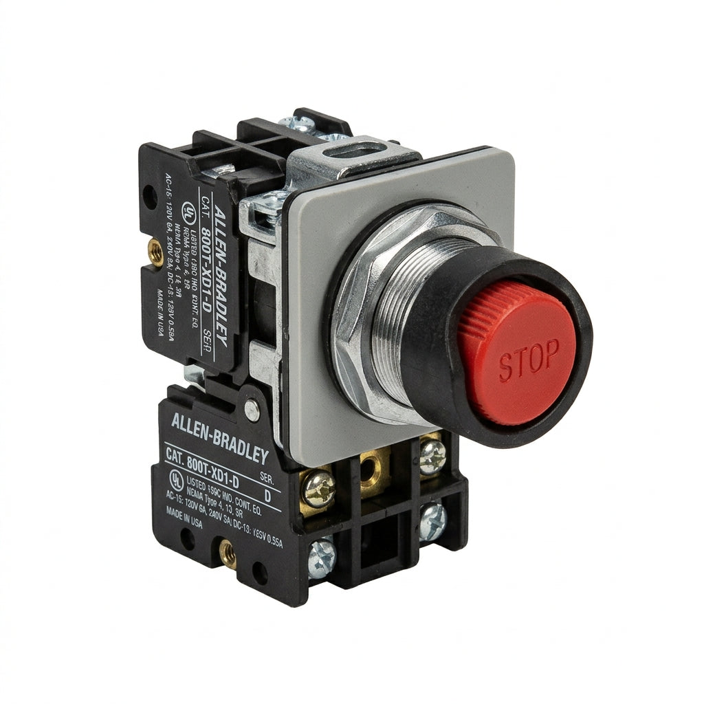 ALLEN-BRADLEY 800T-XD1-D BOTONES PULSADORES BOTONERAS Y ACCESORIOS
