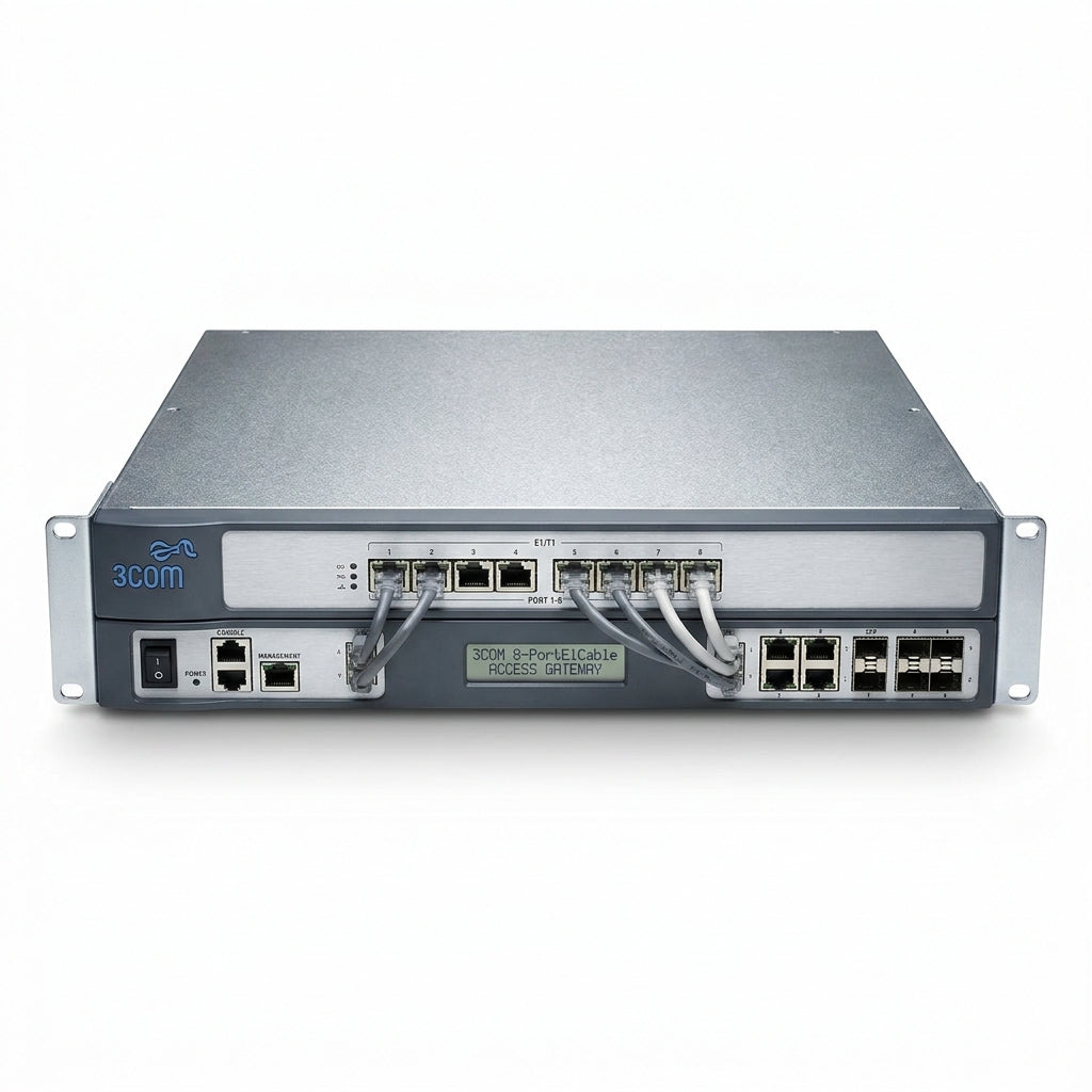 3COM 8-PortE1Cable ACCESS POINTS- GATEWAYS-MODEMS-SWITCHES-ROUTERS