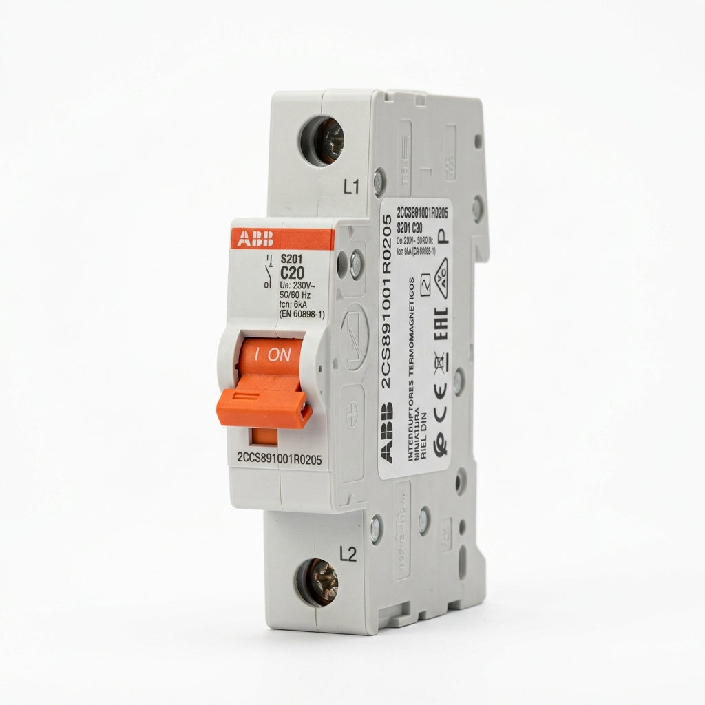 ABB 2CCS891001R0205 INTERRUPTORES TERMOMAGNETICOS MINIATURA RIEL DIN