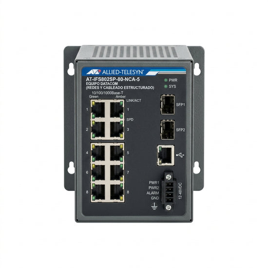 ALLIED-TELESYN AT-IFS802SP-80-NCA-5 EQUIPO DATACOM (REDES Y CABLEADO ESTRUCTURADO)