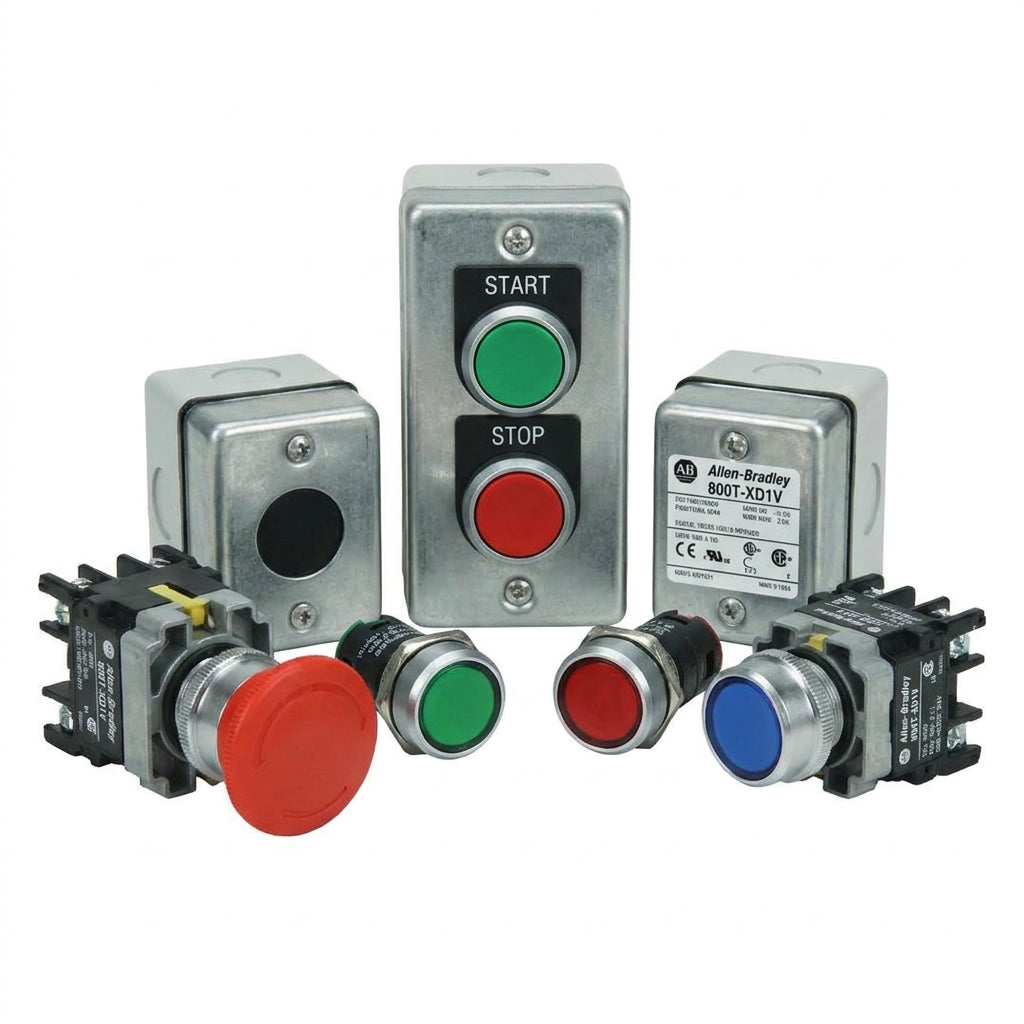 ALLEN-BRADLEY 800T-XD1V BOTONES PULSADORES BOTONERAS Y ACCESORIOS