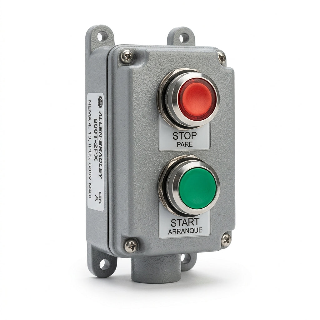 ALLEN-BRADLEY 800T-2PX BOTONES PULSADORES BOTONERAS Y ACCESORIOS