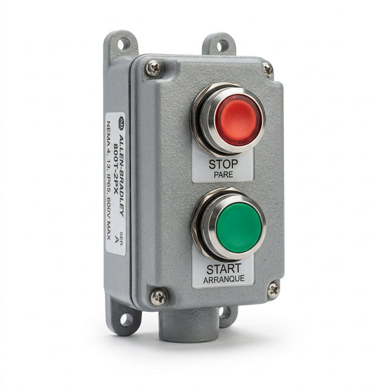 ALLEN-BRADLEY 800T-2PX BOTONES PULSADORES BOTONERAS Y ACCESORIOS
