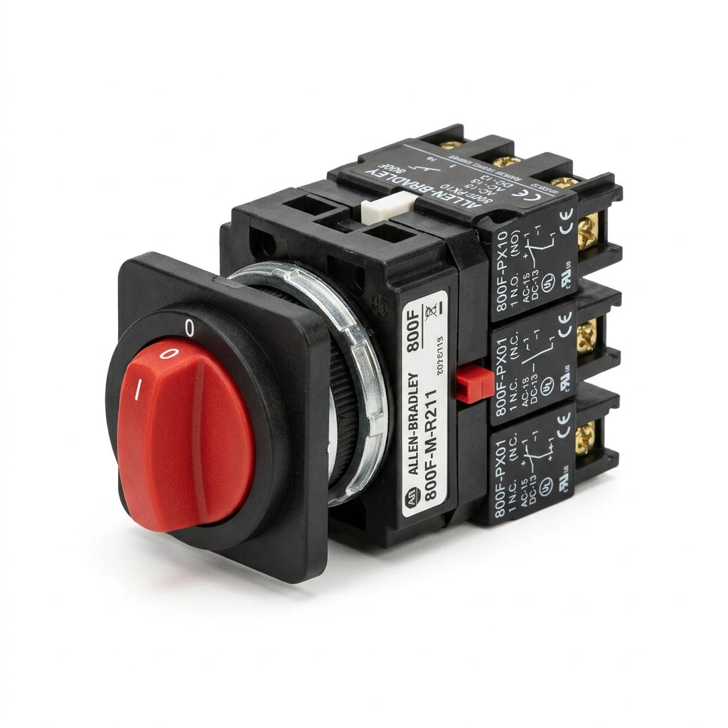 ALLEN-BRADLEY 800F-M-R211 BOTONES PULSADORES BOTONERAS Y ACCESORIOS