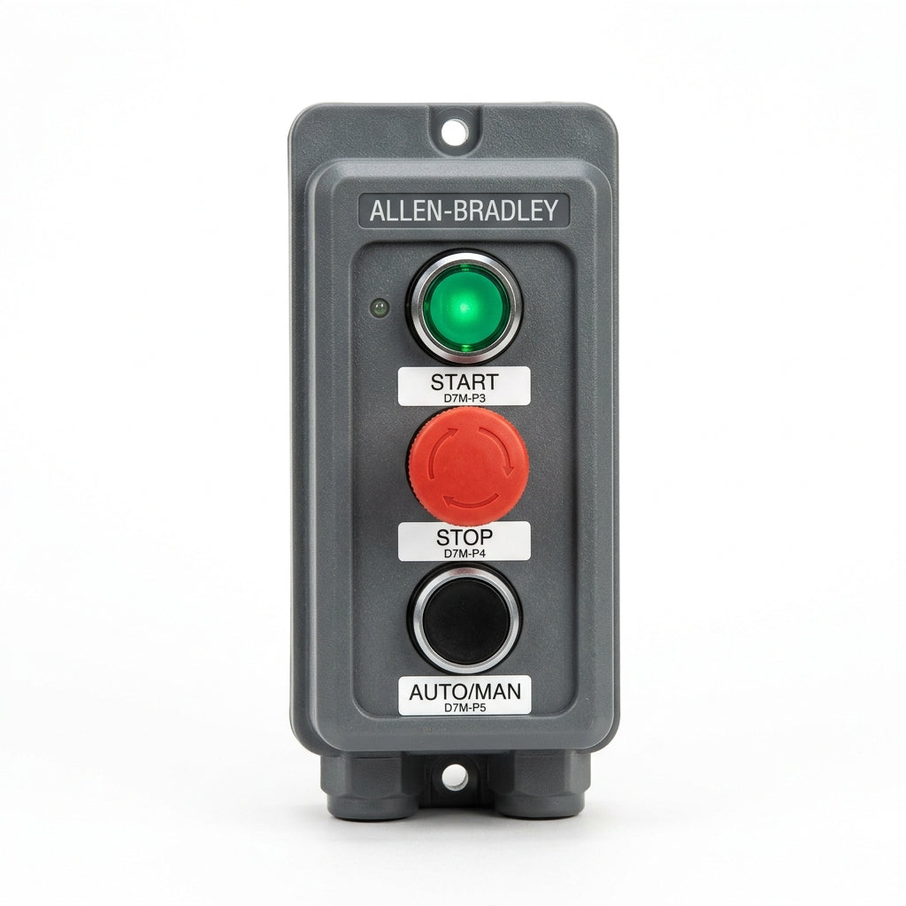 ALLEN-BRADLEY D7M-P3MN3G-BX BOTONES PULSADORES BOTONERAS Y ACCESORIOS