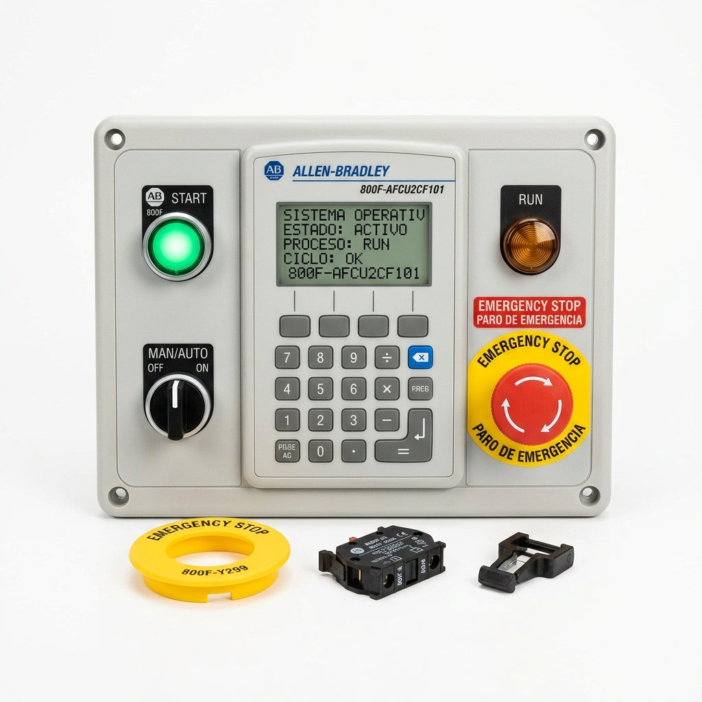ALLEN-BRADLEY 800F-AFCU2CF101 BOTONES PULSADORES BOTONERAS Y ACCESORIOS