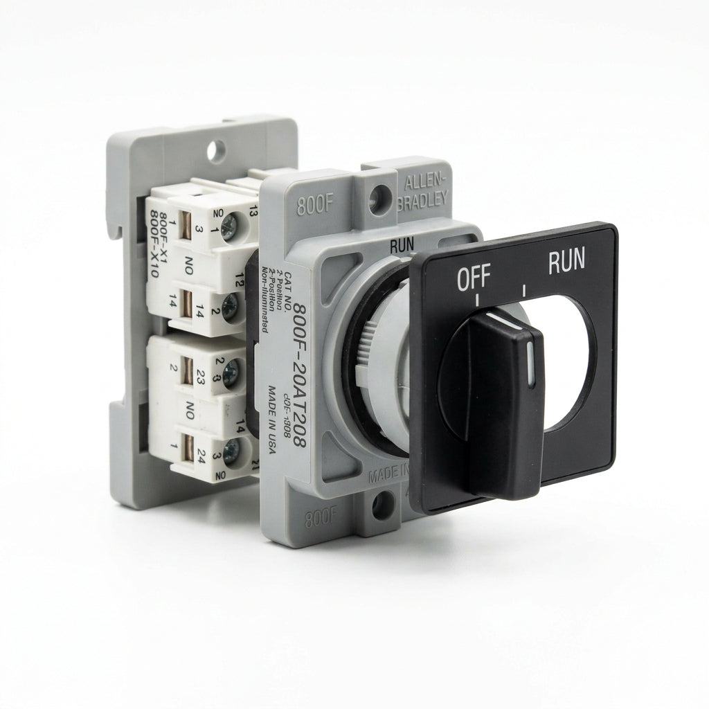 ALLEN-BRADLEY 800F-20AT208 BOTONES PULSADORES BOTONERAS Y ACCESORIOS