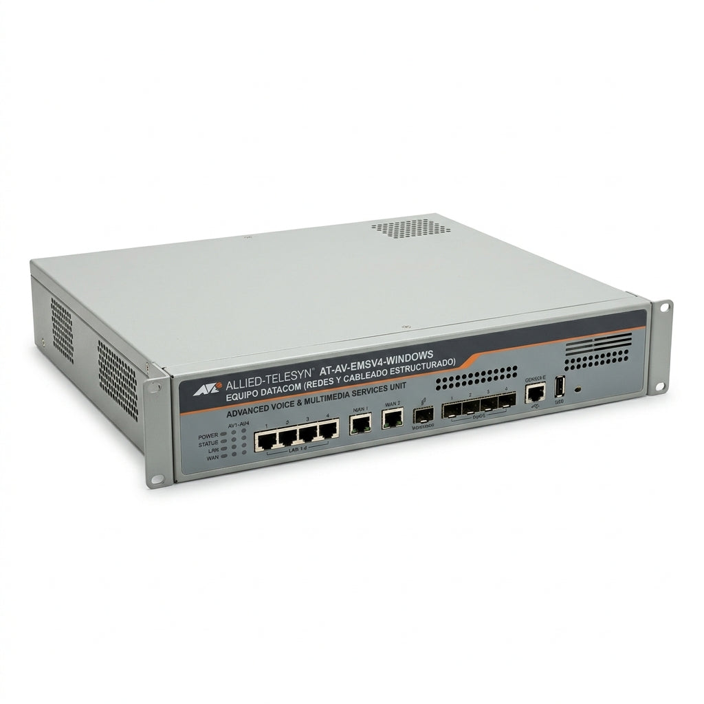 ALLIED-TELESYN AT-AV-EMSV4-WINDOWS EQUIPO DATACOM (REDES Y CABLEADO ESTRUCTURADO)
