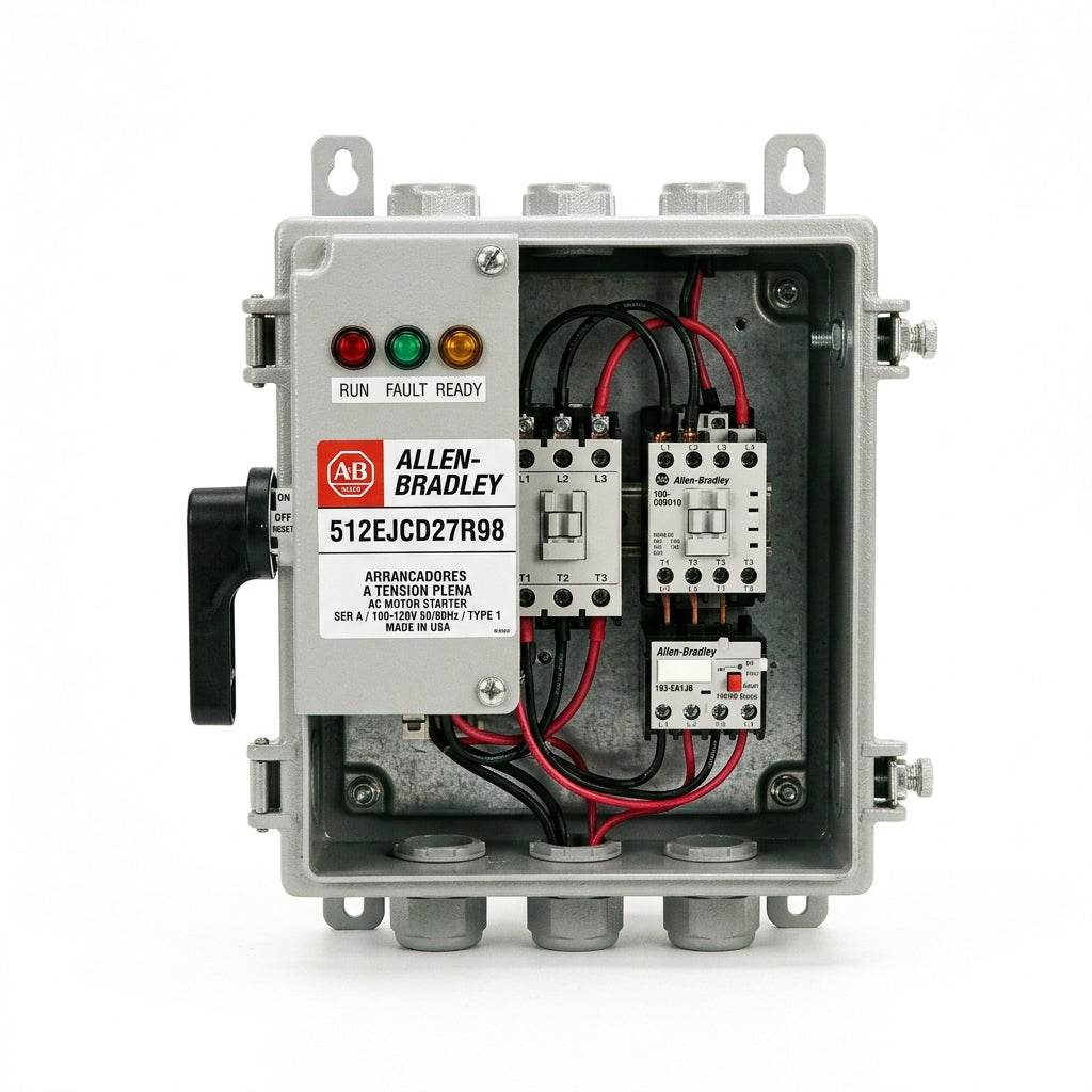 ALLEN-BRADLEY 512EJCD27R98 ARRANCADORES A TENSION PLENA