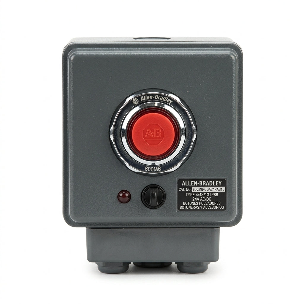 ALLEN-BRADLEY 800MB-CQA24RAS16 BOTONES PULSADORES BOTONERAS Y ACCESORIOS