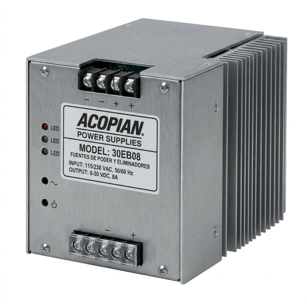 ACOPIAN 30EB08 FUENTES DE PODER Y ELIMINADORES