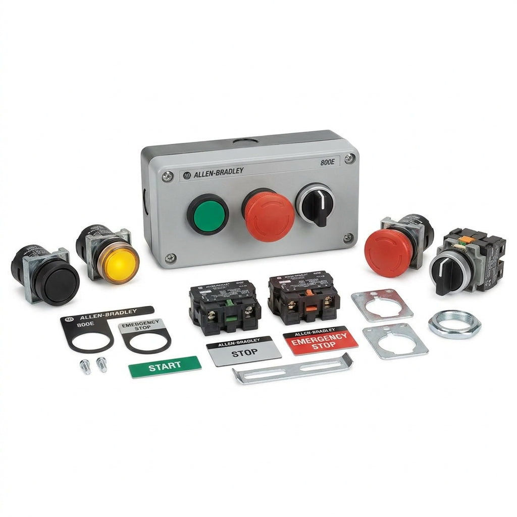 ALLEN-BRADLEY 800E-3X10 BOTONES PULSADORES BOTONERAS Y ACCESORIOS