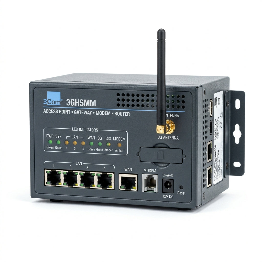 3COM 3GHSMM ACCESS POINTS- GATEWAYS-MODEMS-SWITCHES-ROUTERS