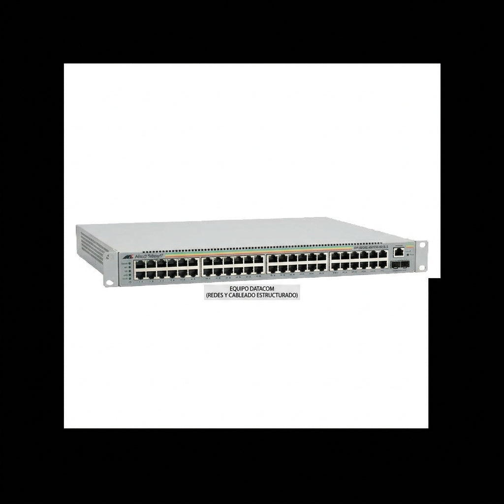 ALLIED-TELESYN AT-8000S-48POE-NCA-3 EQUIPO DATACOM (REDES Y CABLEADO ESTRUCTURADO)