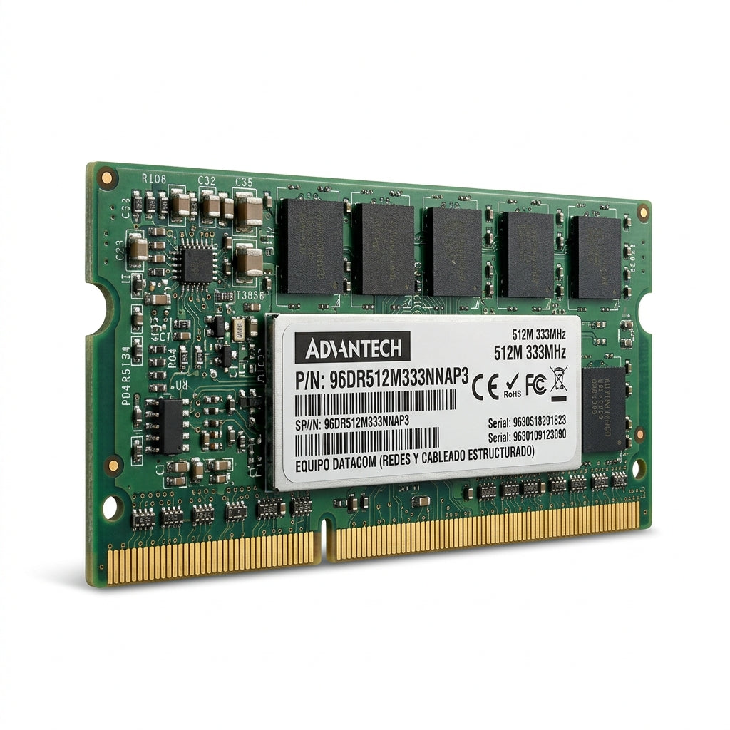 ADVANTECH 96DR512M333NNAP3 EQUIPO DATACOM (REDES Y CABLEADO ESTRUCTURADO)