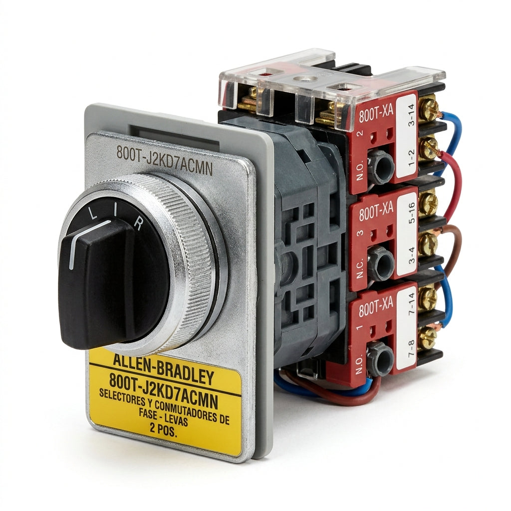 ALLEN-BRADLEY 800T-J2KD7ACMN SELECTORES Y CONMUTADORES DE FASE - LEVAS