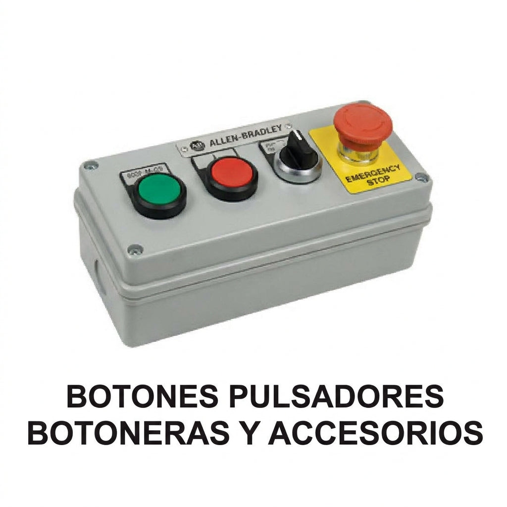 ALLEN-BRADLEY 800F-M-G9 BOTONES PULSADORES BOTONERAS Y ACCESORIOS