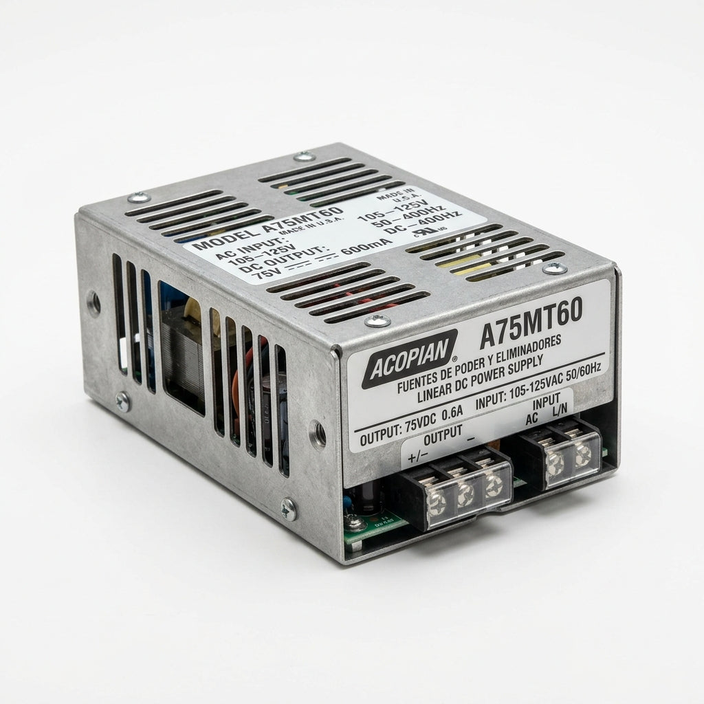 ACOPIAN A75MT60 FUENTES DE PODER Y ELIMINADORES