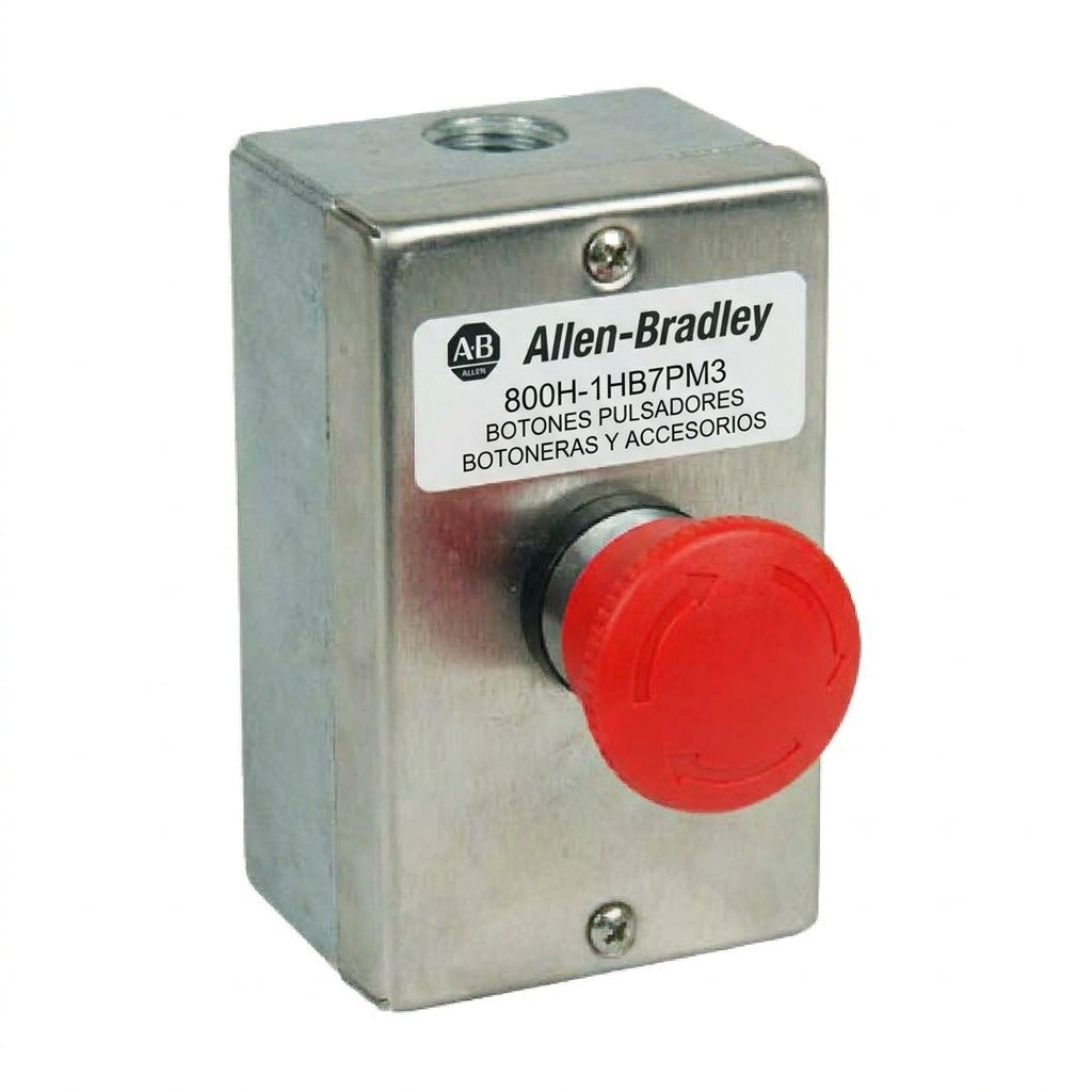 ALLEN-BRADLEY 800H-1HB7PM3 BOTONES PULSADORES BOTONERAS Y ACCESORIOS
