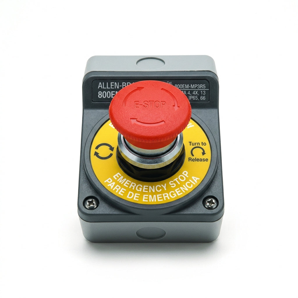 ALLEN-BRADLEY 800EM-MP3R5 BOTONES PULSADORES BOTONERAS