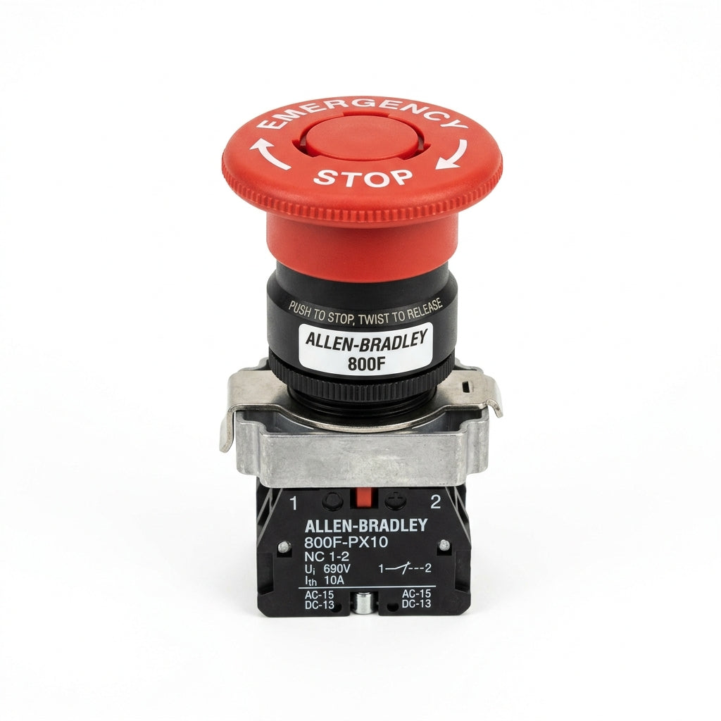ALLEN-BRADLEY 800F-AE4O2 BOTONES PULSADORES BOTONERAS Y ACCESORIOS