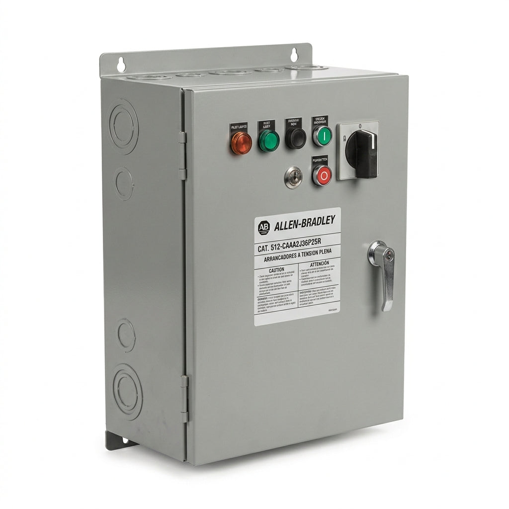 ALLEN-BRADLEY 512-CAAA2J36P25R ARRANCADORES A TENSION PLENA