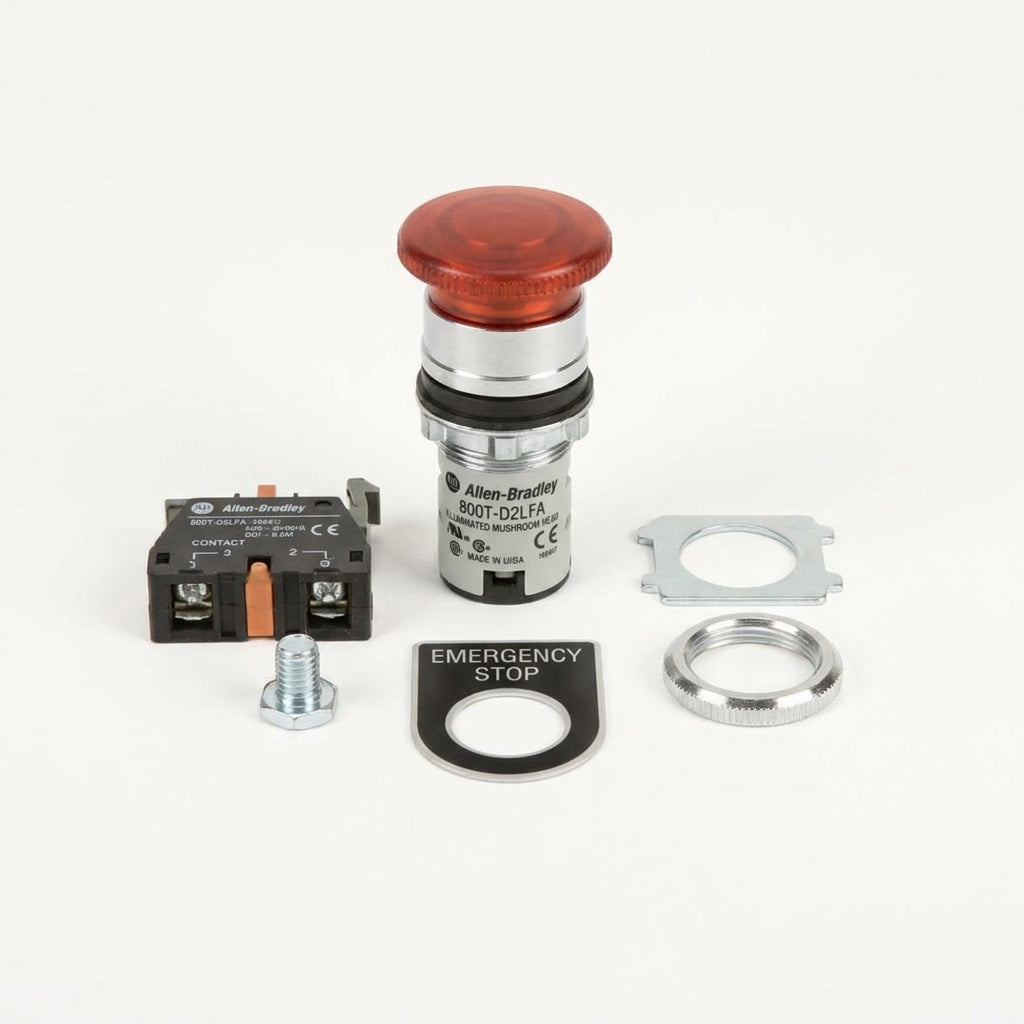 ALLEN-BRADLEY 800T-D2LFA BOTONES PULSADORES BOTONERAS Y ACCESORIOS