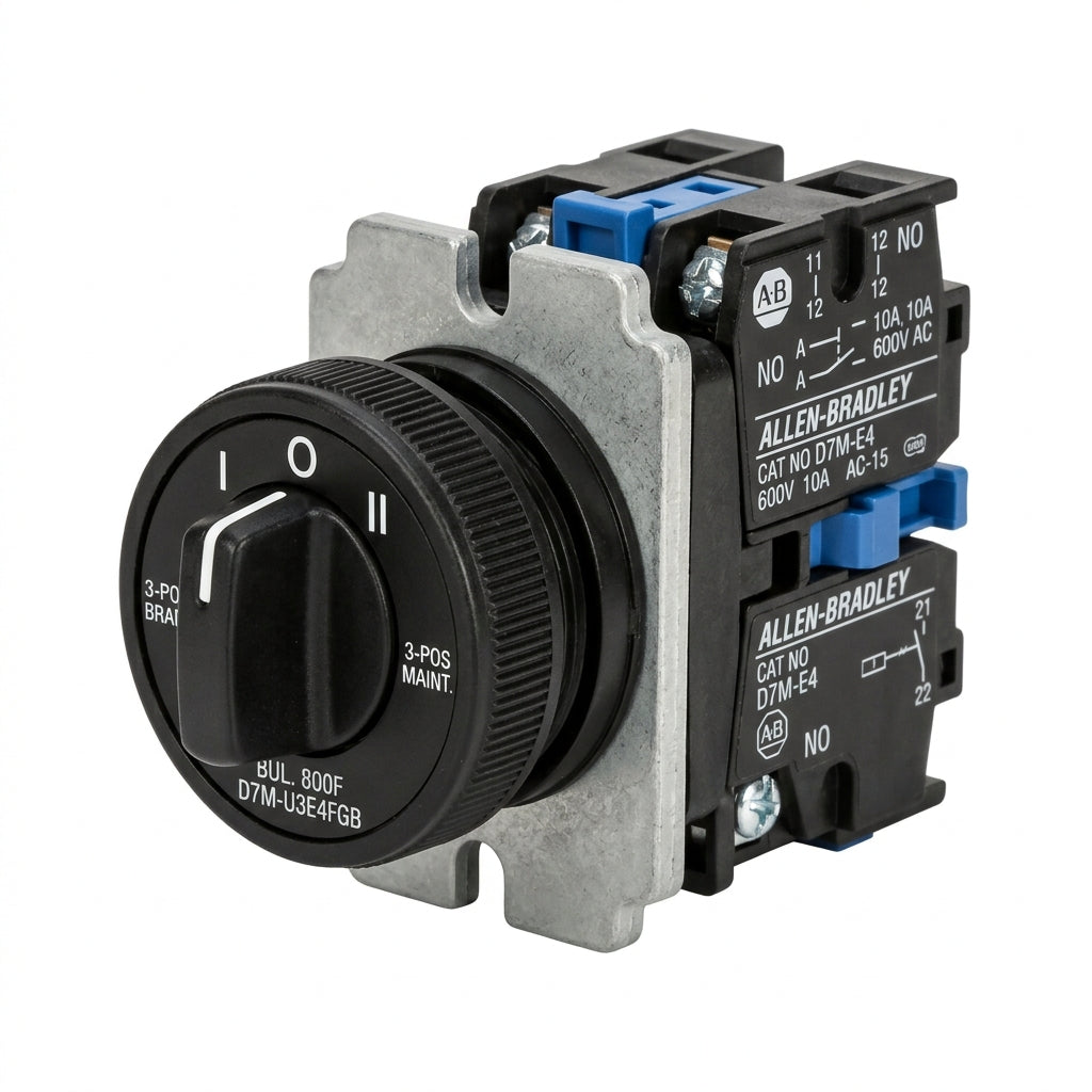 ALLEN-BRADLEY D7M-U3E4FGB BOTONES PULSADORES BOTONERAS Y ACCESORIOS