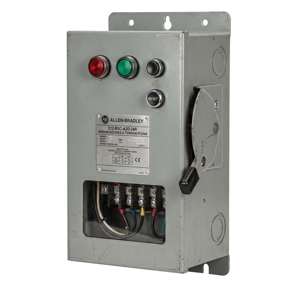 ALLEN-BRADLEY 512-BSC-A2D-24R ARRANCADORES A TENSION PLENA