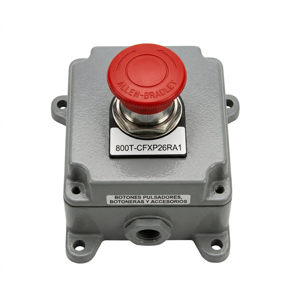 ALLEN-BRADLEY 800T-CFXP26RA1 BOTONES PULSADORES BOTONERAS Y ACCESORIOS