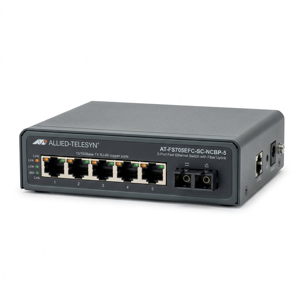 ALLIED-TELESYN AT-FS705EFC-SC-NCBP-5 EQUIPO DATACOM (REDES Y CABLEADO ESTRUCTURADO)