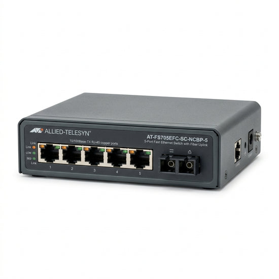ALLIED-TELESYN AT-FS705EFC-SC-NCBP-5 EQUIPO DATACOM (REDES Y CABLEADO ESTRUCTURADO)