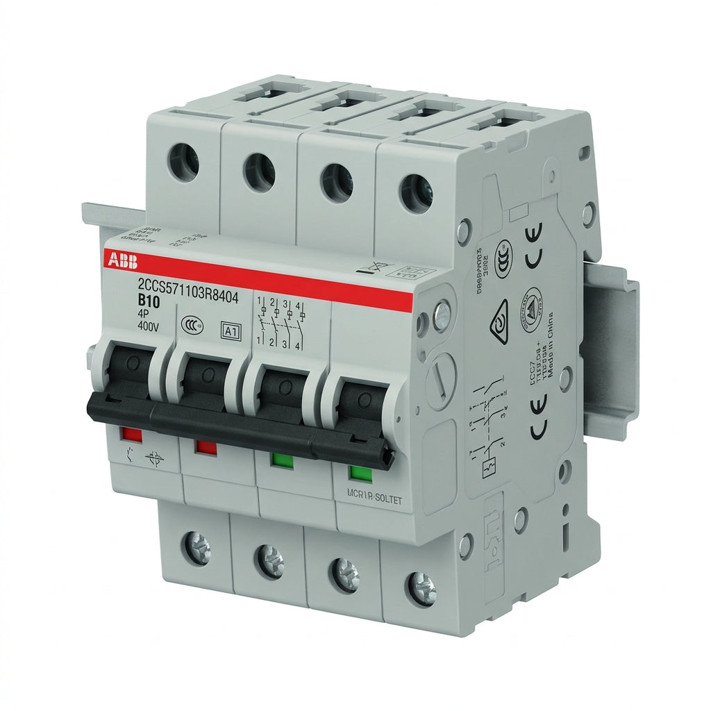 ABB 2CCS571103R8404 INTERRUPTORES TERMOMAGNETICOS MINIATURA RIEL DIN