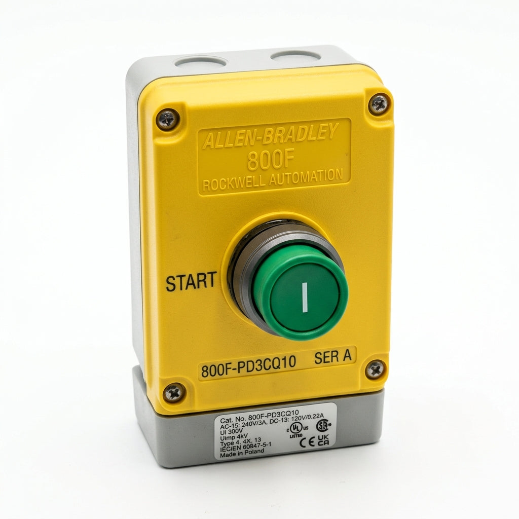 ALLEN-BRADLEY 800F-PD3CQ10 BOTONES PULSADORES BOTONERAS Y ACCESORIOS
