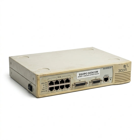 3COM 80-000203-00 EQUIPO DATACOM (REDES Y CABLEADO ESTRUCTURADO)