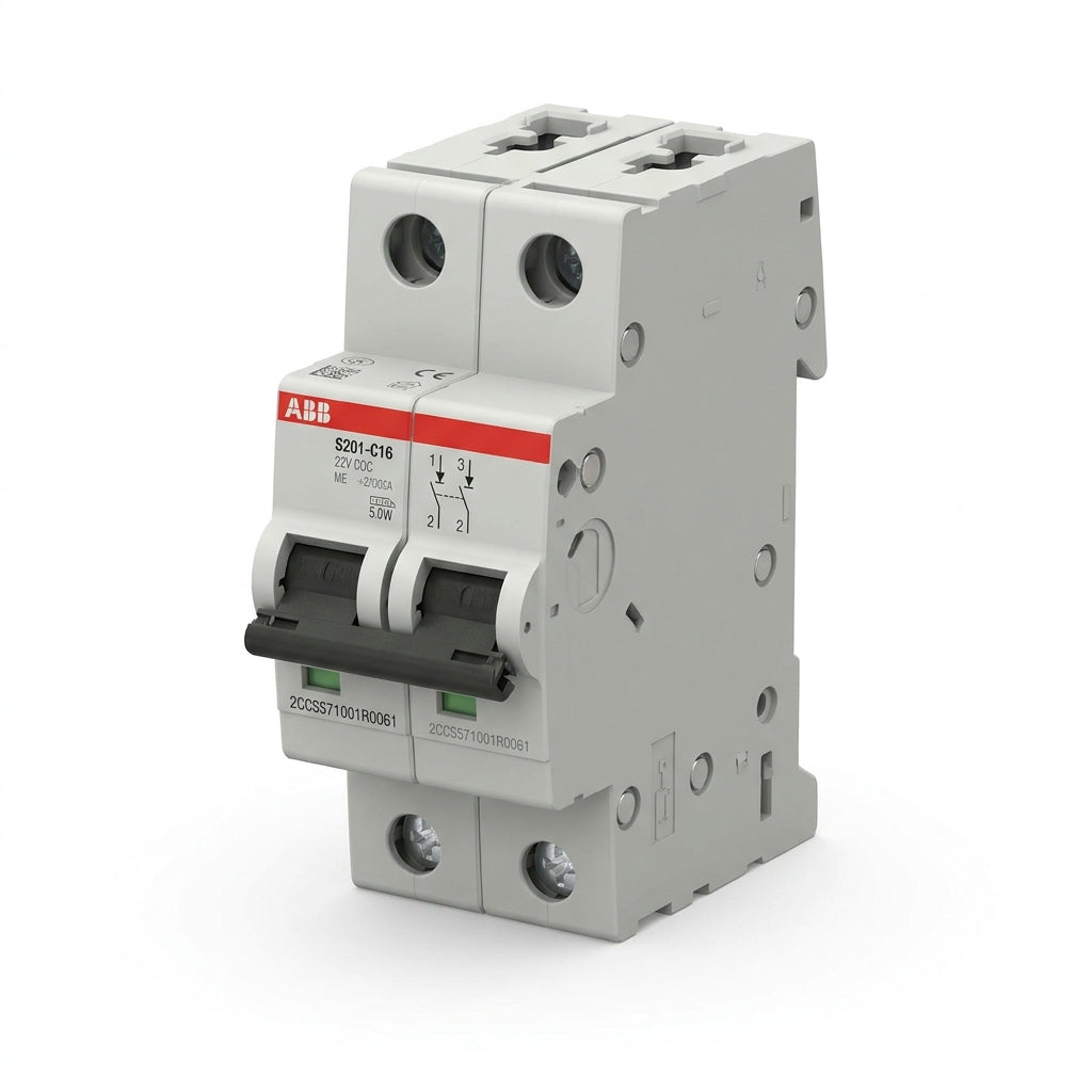ABB 2CCS571001R0061 INTERRUPTORES TERMOMAGNETICOS MINIATURA RIEL DIN